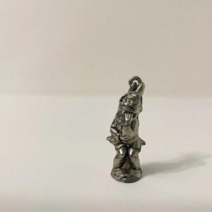 Vintage Gnome Charm  Pendant 1.25 Inch Size